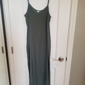 Aerie slip midi dress